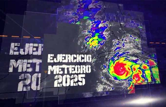 Tendrá lugar entre hoy y mañana ejercicio Meteoro 2025